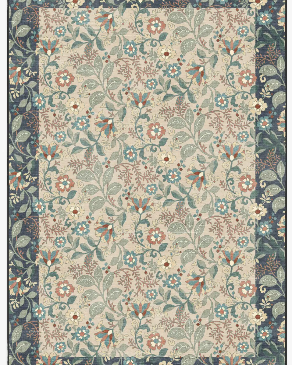 Anita Cream & Grey Rug