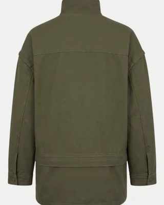 Marlene Convertible Jacket in Army Green