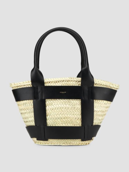 Santorini Raffia Tote Bag