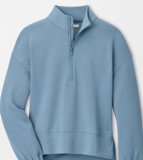 Flora Knit Half-Zip Pullover