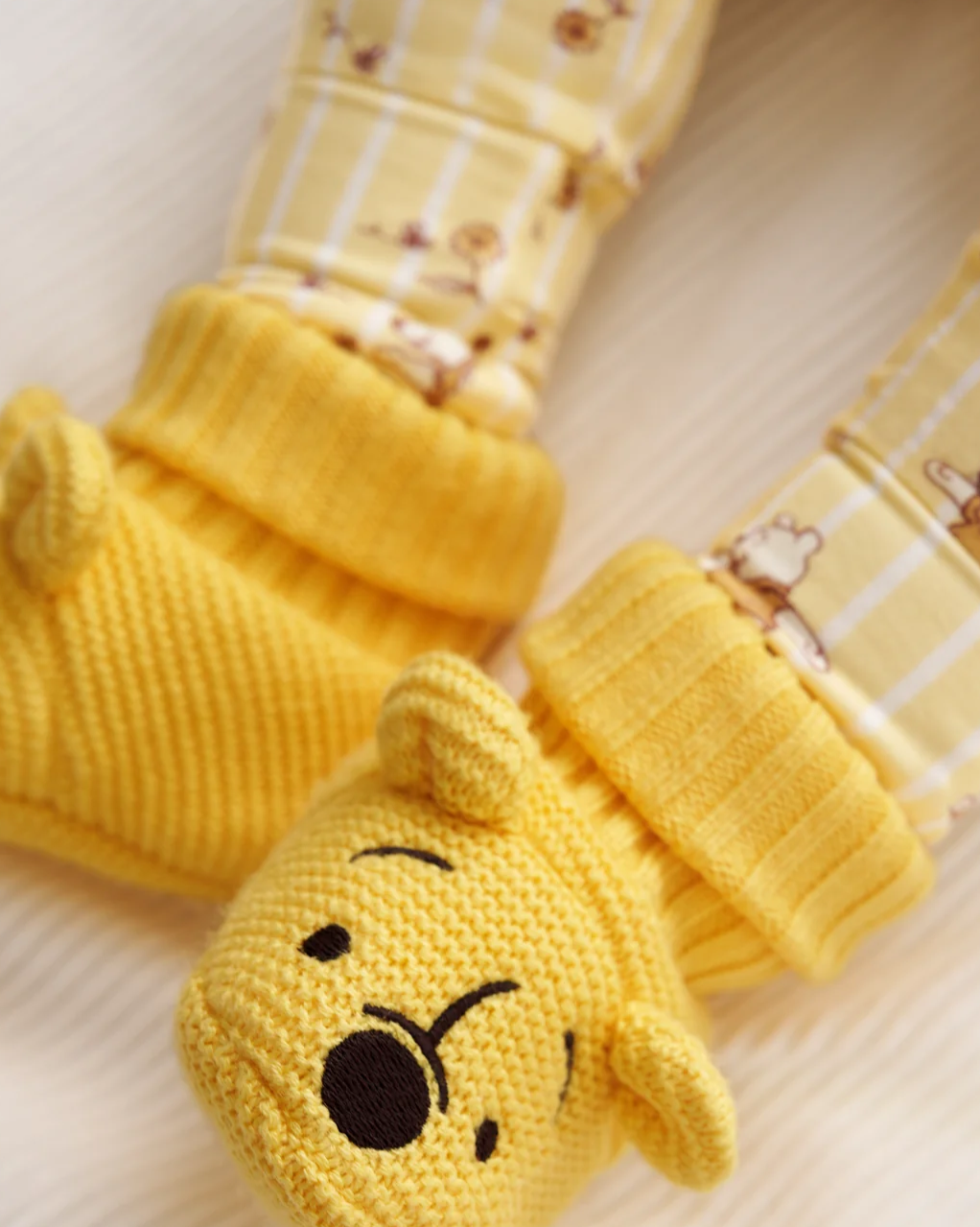 Disney Winnie The Pooh Sweater Booties