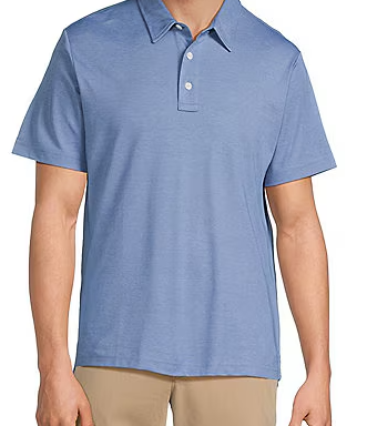 Comfort Performance Stretch Short Sleeve Polo Shirt