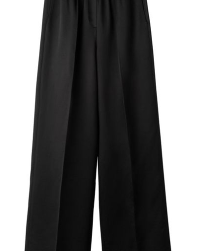 SOFT GOAT Wool and silk pants