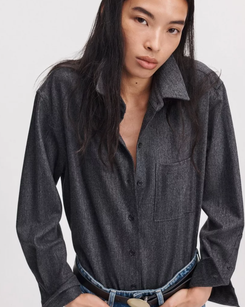Connie Italian Flannel Shirt