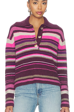 Trading Up Stripe Pullover