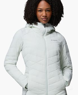 Women's Joy Peak II Hooded Puffer Fleece-Lined Jacket