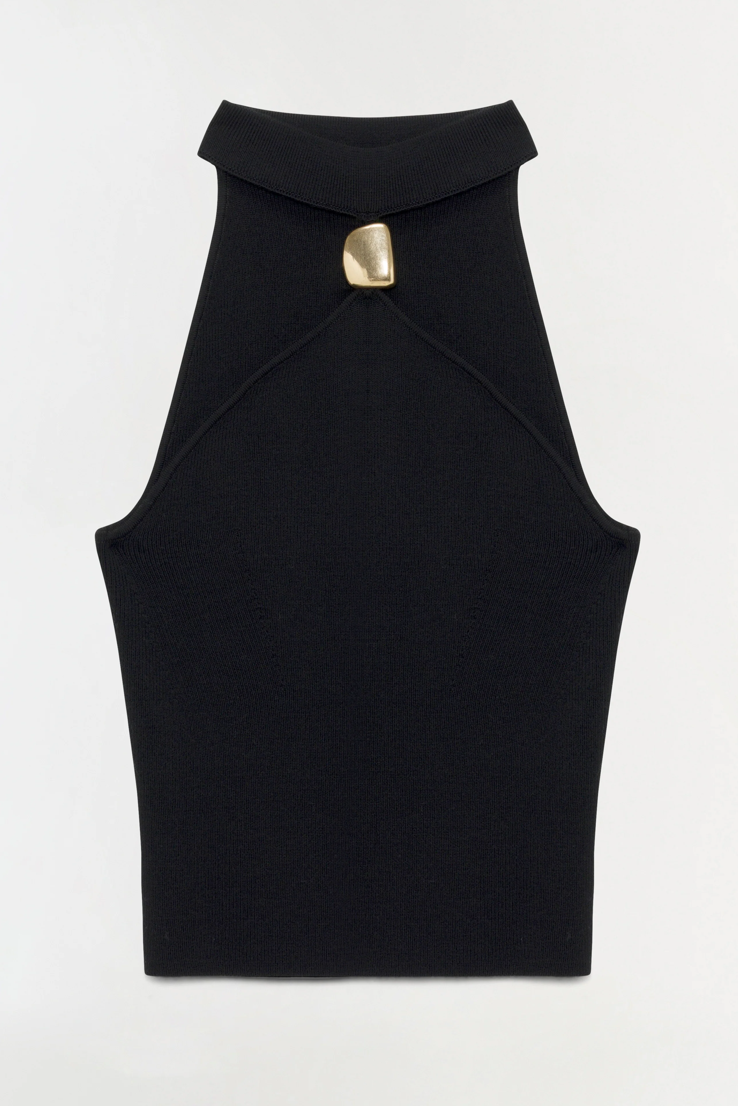 Renlen Knit Halter Top