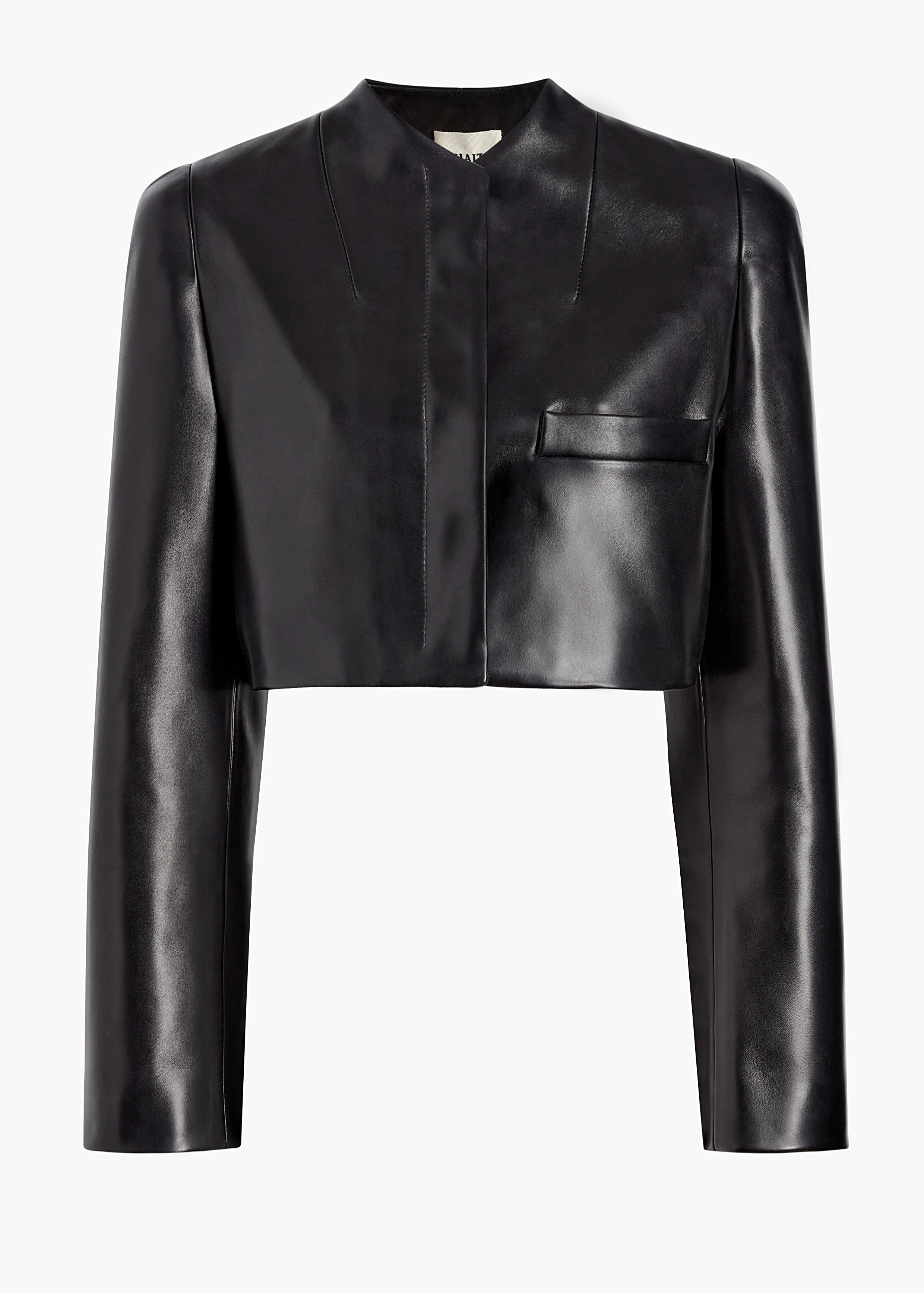 Samo Jacket in Black Leather