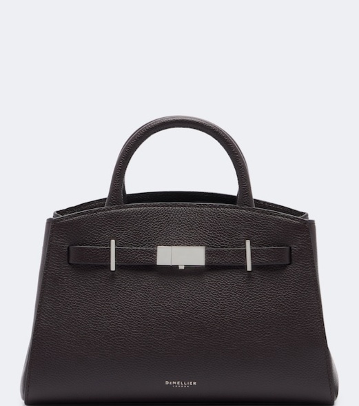 Hudson Small leather top-handle bag