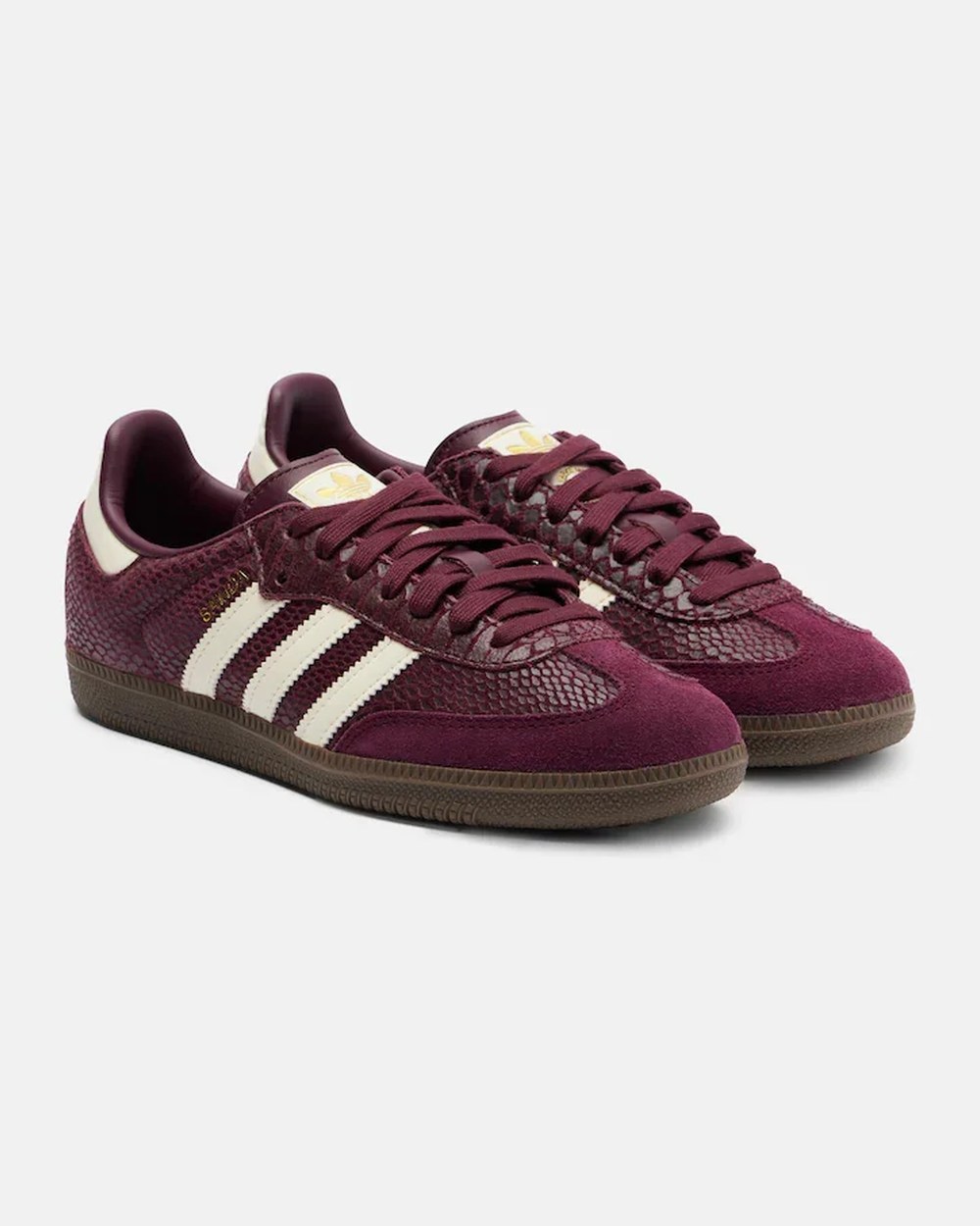 Samba OG snake-effect leather sneakers