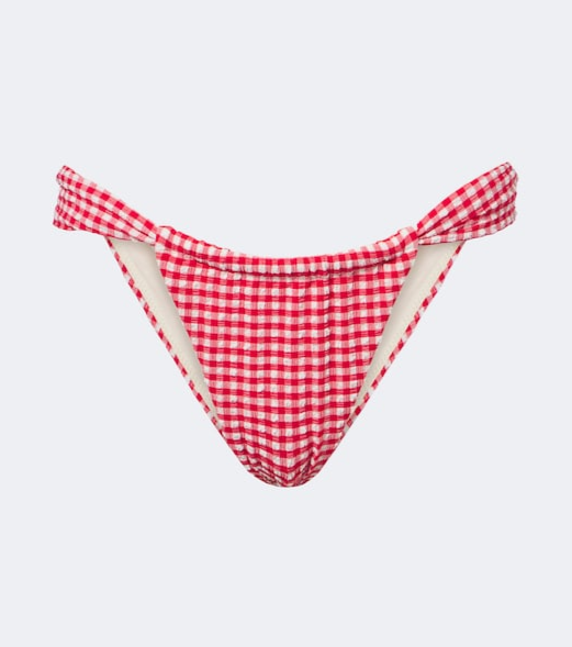 Sandra gingham bikini bottoms
