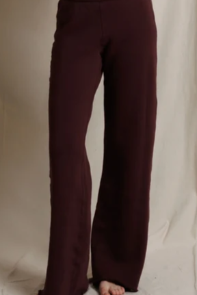 Marley Fleece Wide Leg Sweatpant