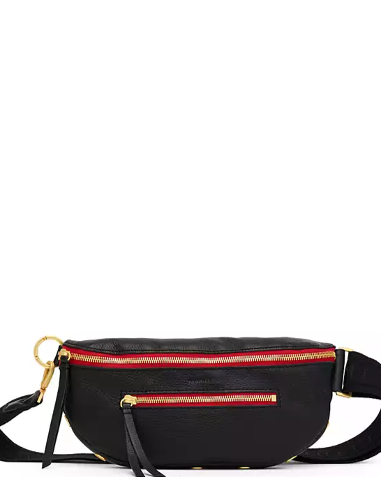 Charles Medium Leather Belt Bag
