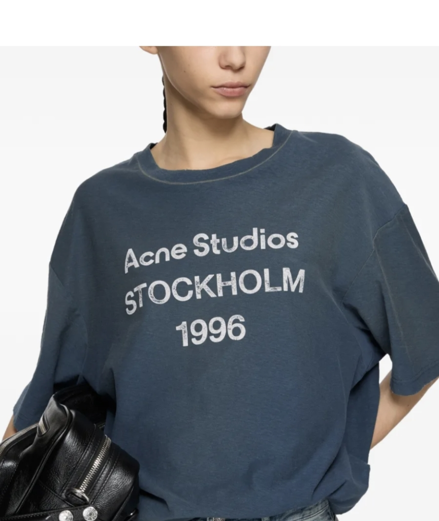 logo-print T-shirt