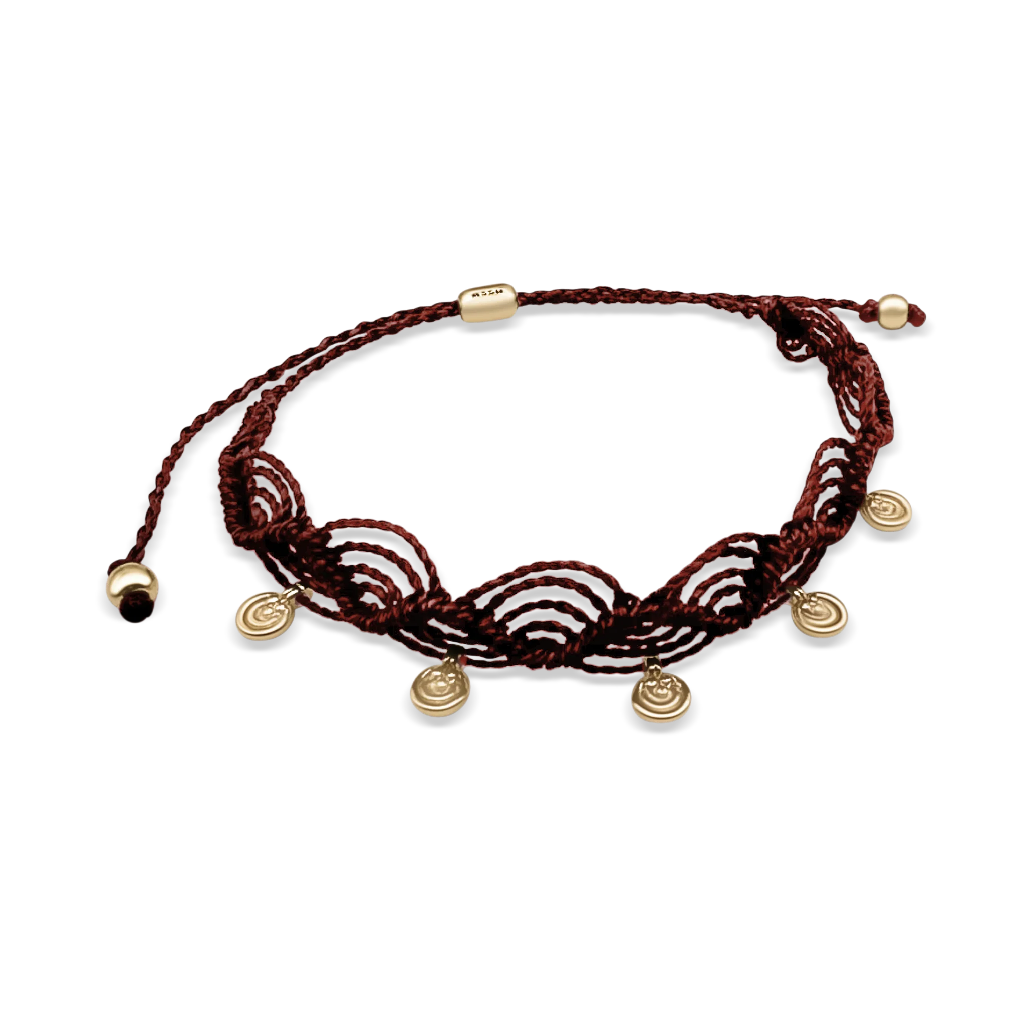 Rossa Macramé Ankle Bracelet