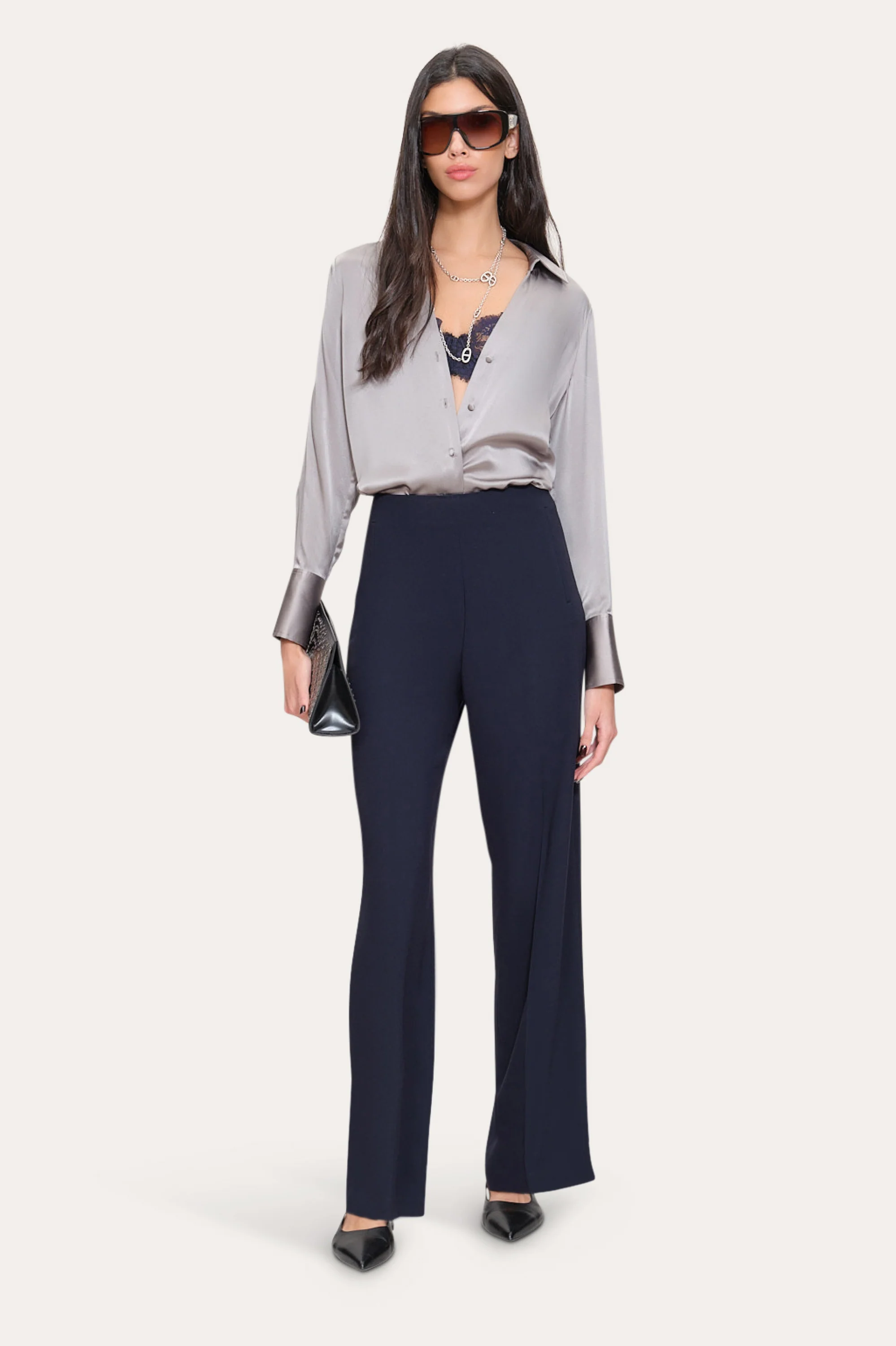 Crepe Wide Pant