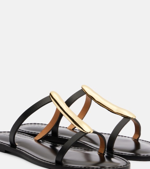 Sahara embellished leather sandals