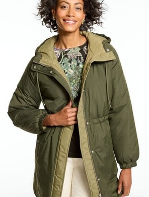 Parka Jacket - Shadow Stripe