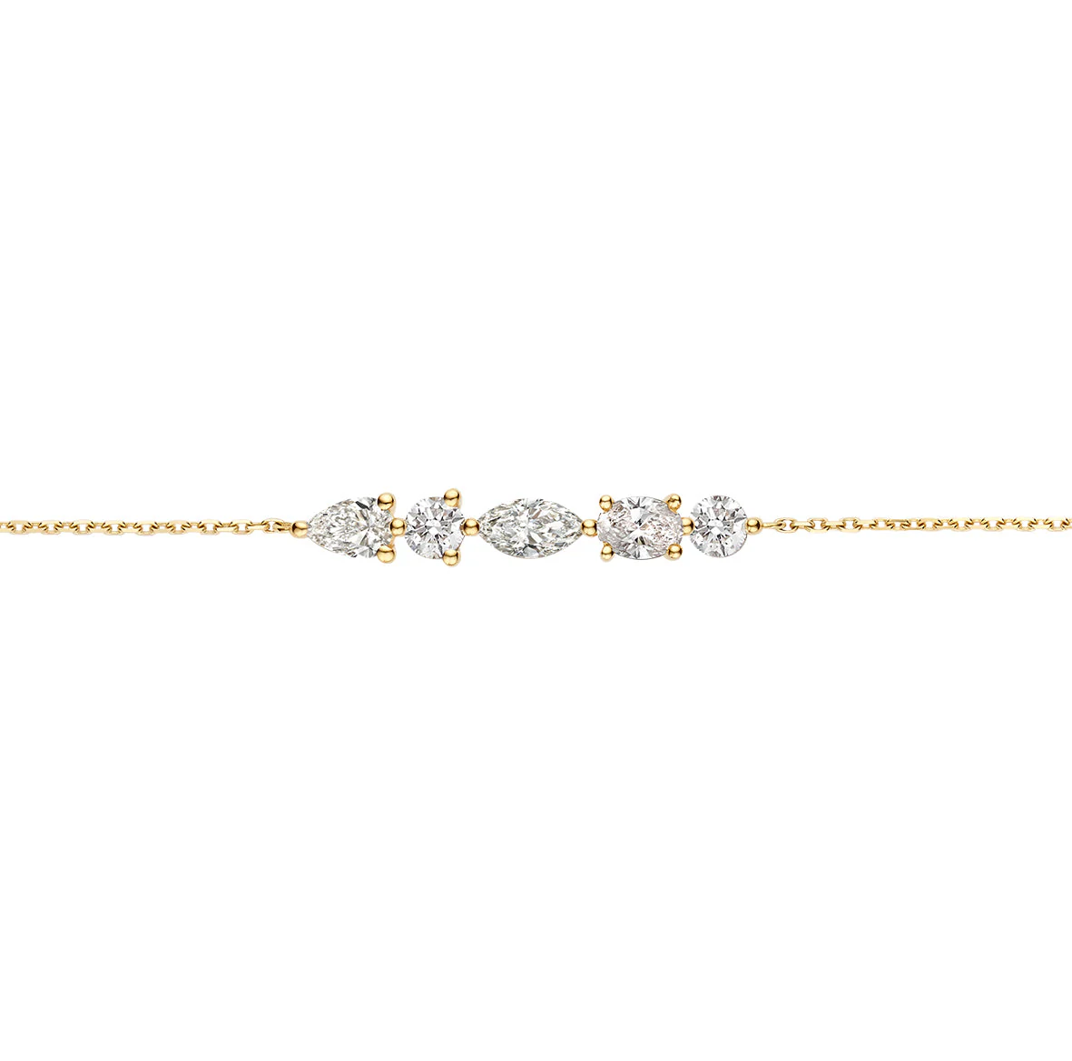 Ana Five Diamonds Bracelet