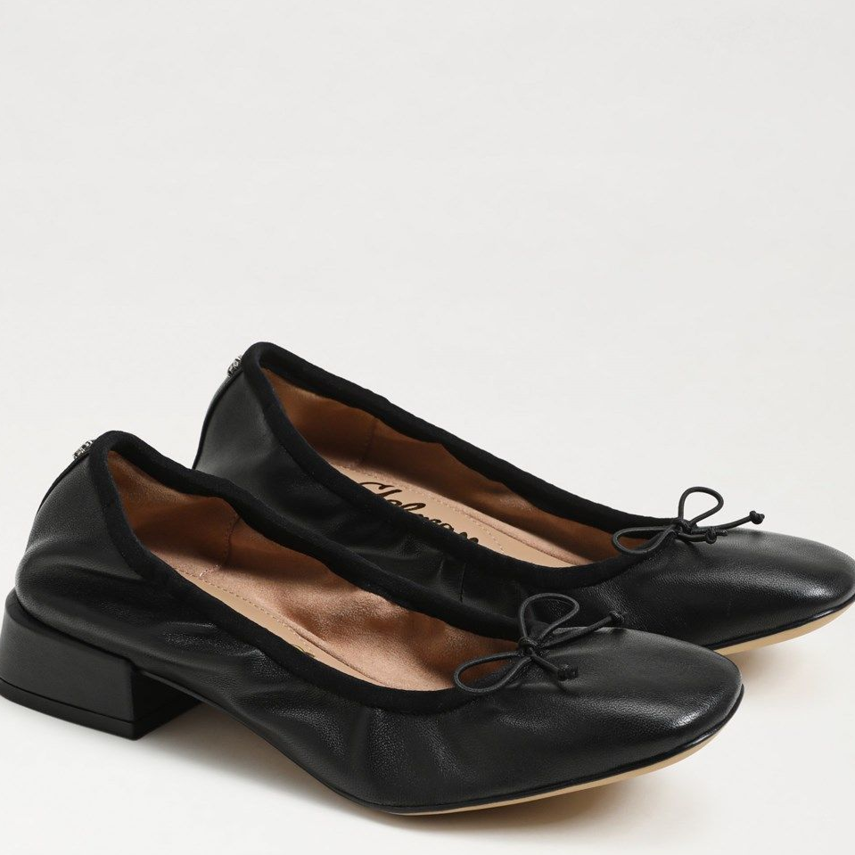 Belle Block Heel Ballet