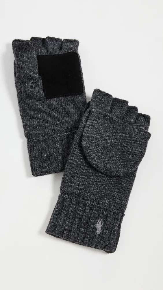Wool Blend Convertible Gloves