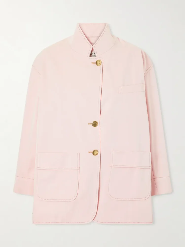 James cotton-twill jacket