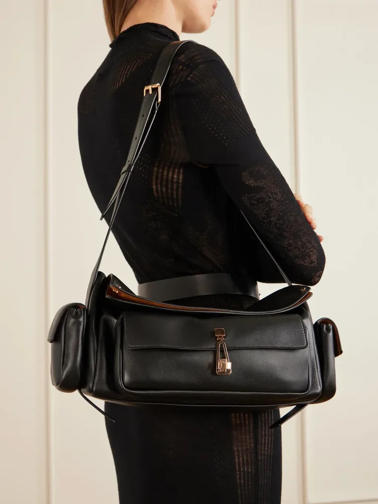 Jebb leather shoulder bag