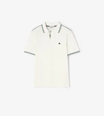 Cotton Blend Tennis Polo Shirt