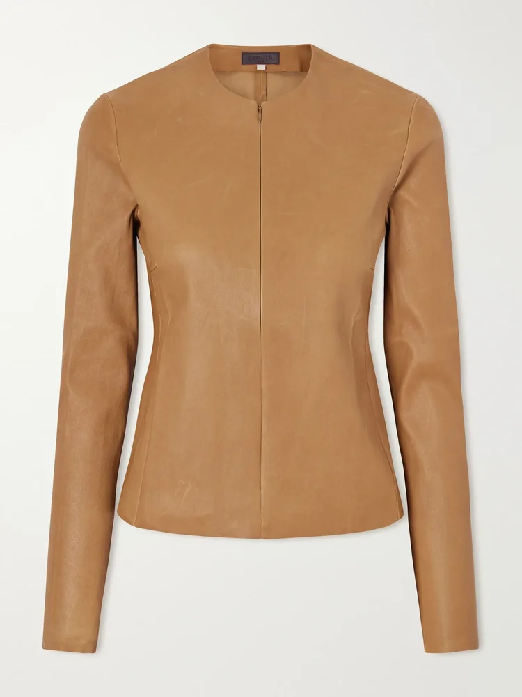 Imany leather top