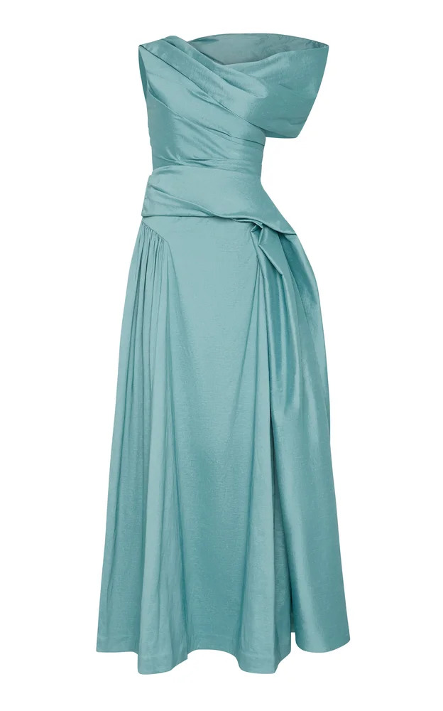 Banks One-Shoulder Gown