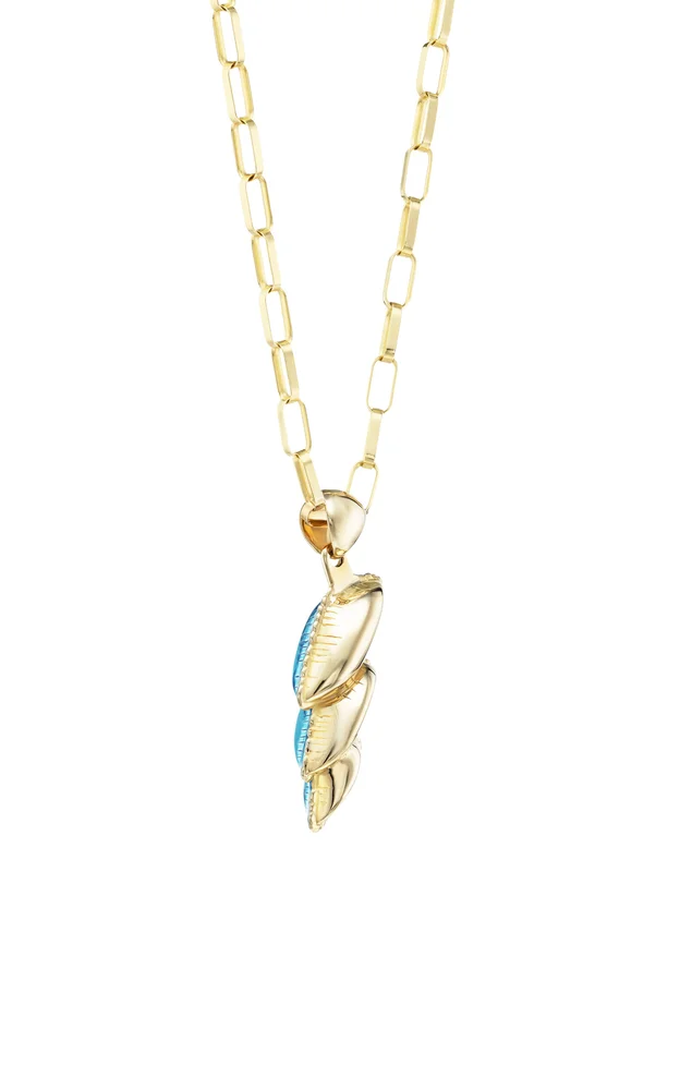 Reversible Lightning Bolt Necklace