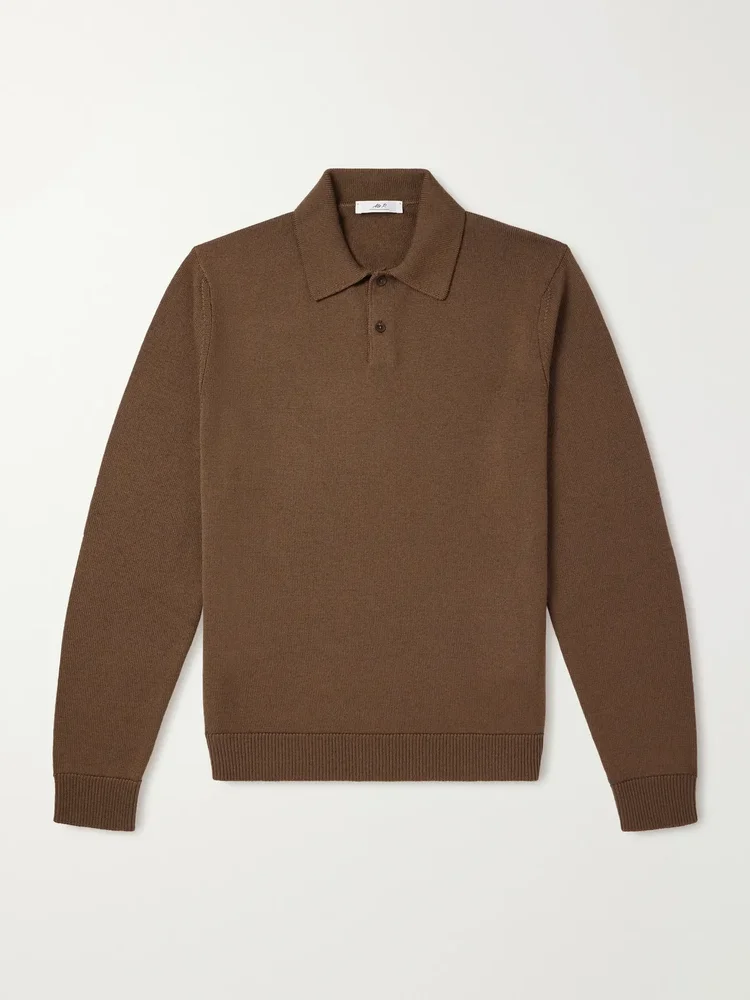 Merino Wool Polo Shirt