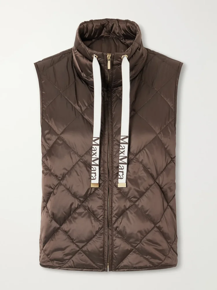 Tregic quilted shell down vest