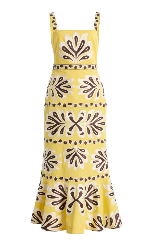 Sirena Cotton Midi Dress