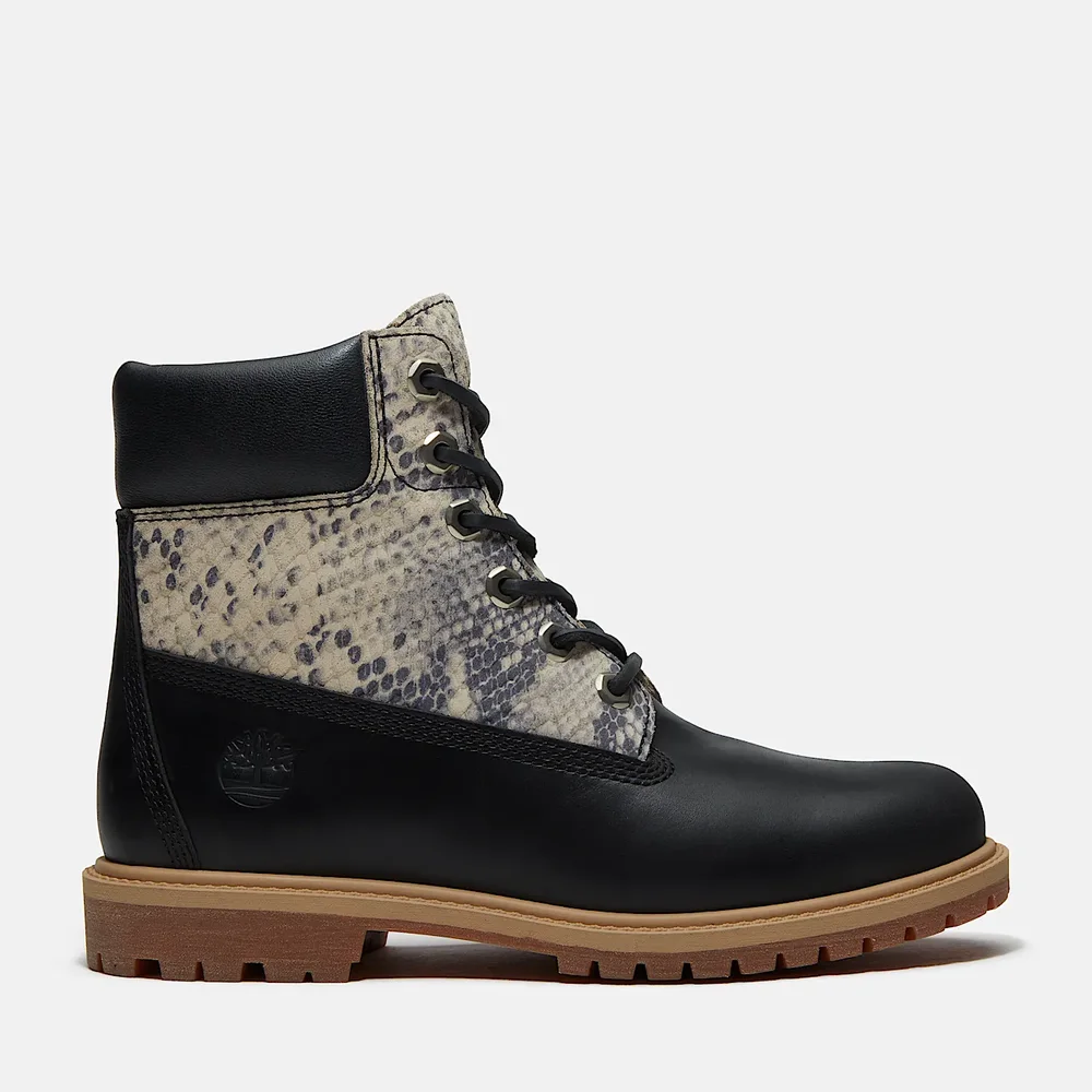 Premium 6-Inch Boot (Snake Print Full-Grain)
