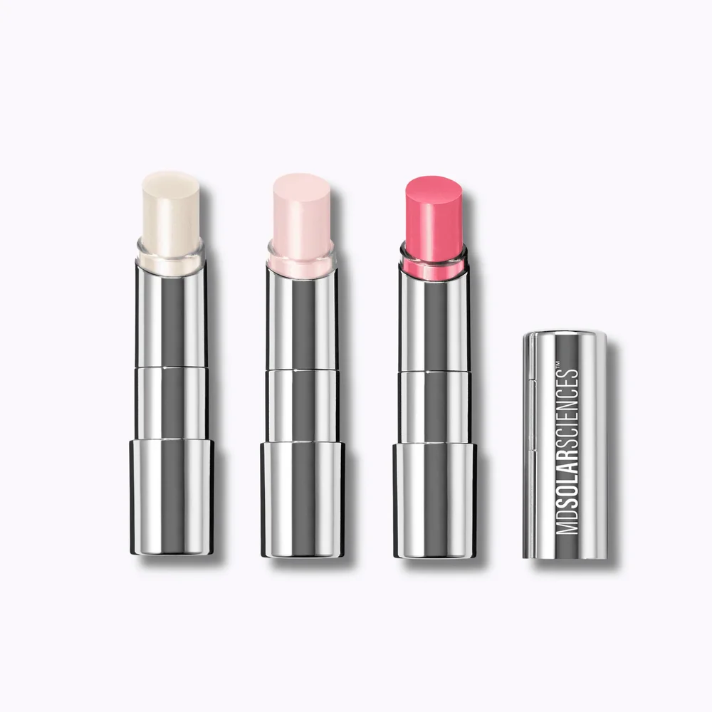 MDSolarSciences Hydrating Sheer Lip Balm Trio SPF 30 The Neutrals (Dream, Crystal, Shimmer)