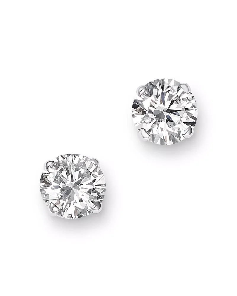 Certified Lab Grown Diamond Stud Earrings, 0.50 tcw