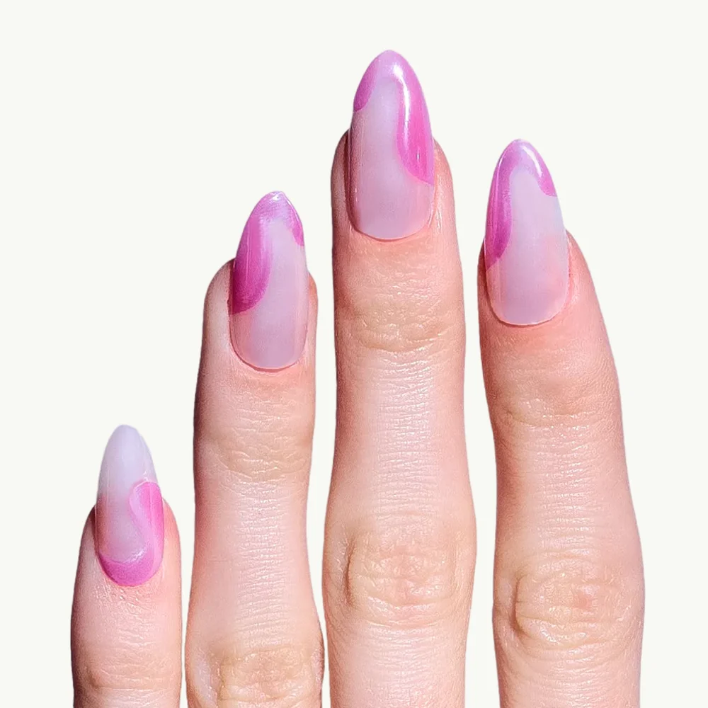 Prima Ballerina Chill Tips Press-On Nails