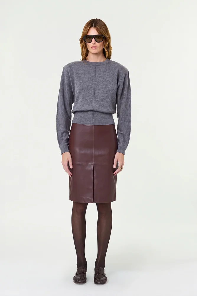 NOELLE SWEATER - CHARCOAL