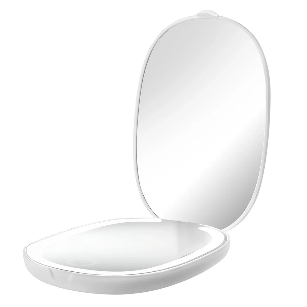 Travel Makeup Mirror with Lights, 1x and 3x
