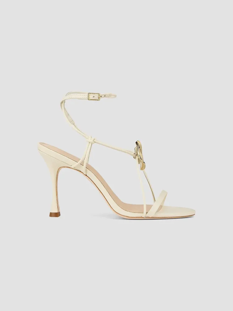90MM Leather Sandals