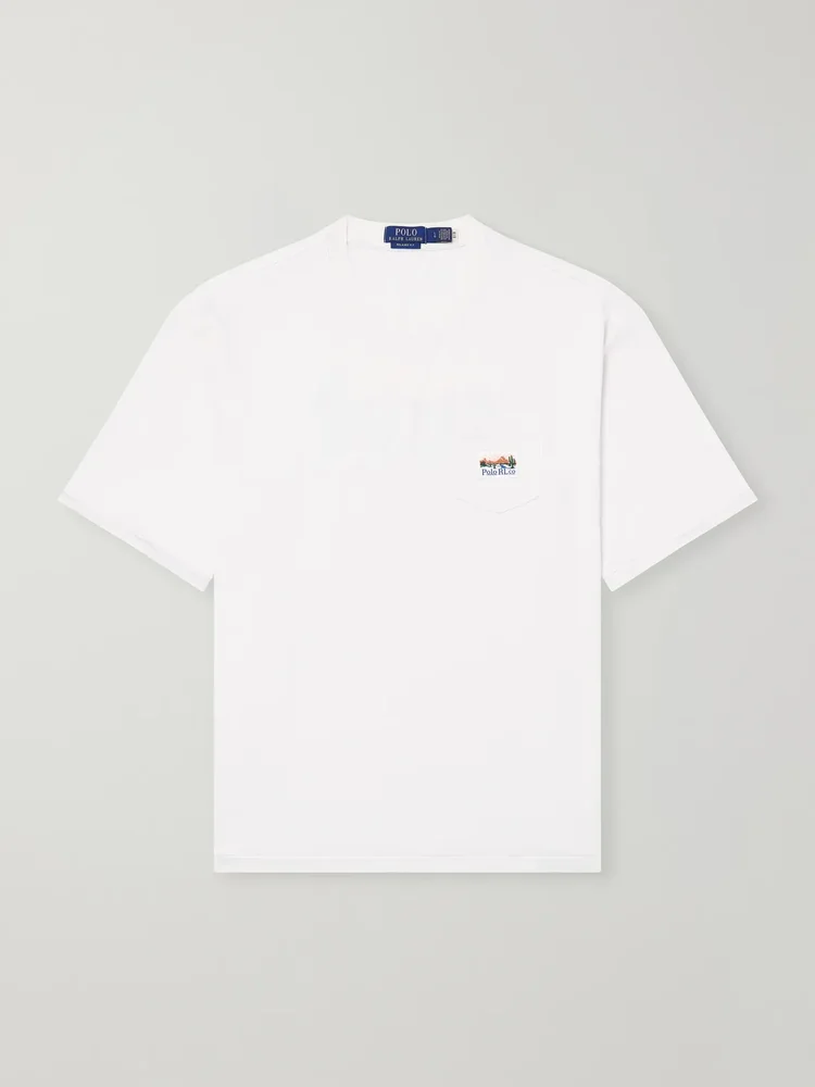 Logo-Print Cotton-Jersey T-Shirt