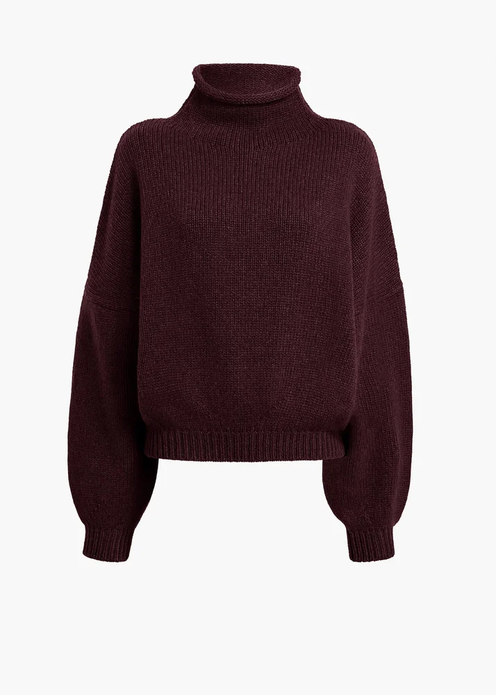 Juniper Sweater in Plum