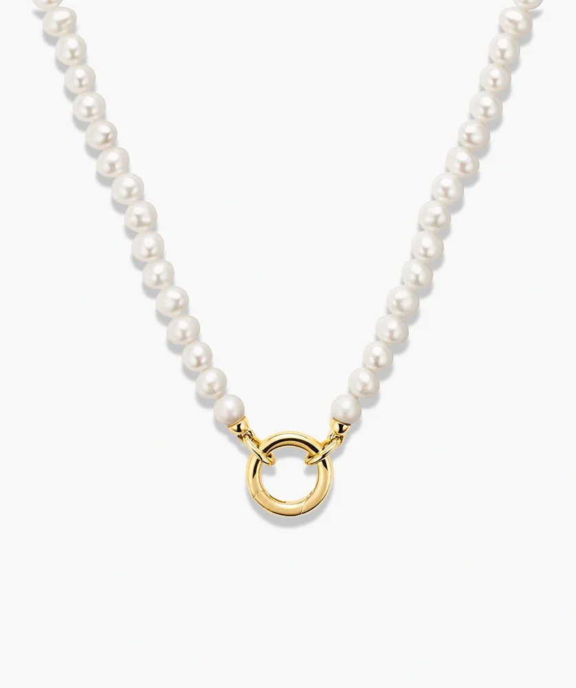 Pearl Charm Necklace
