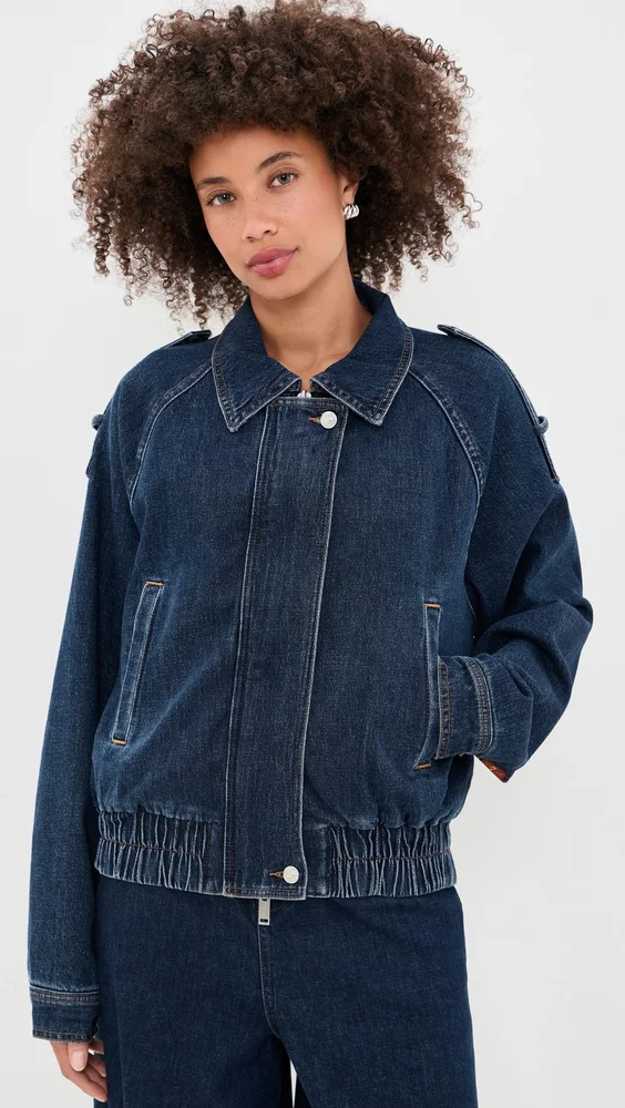 Aviator Denim Jacket