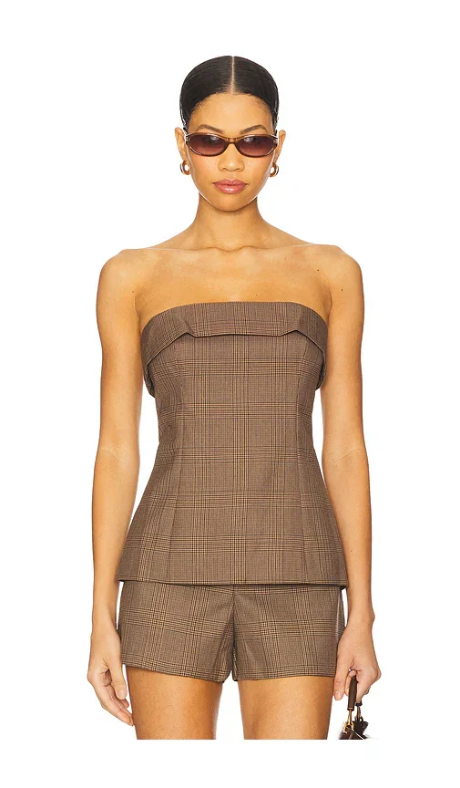 Pop Stripe Halter Top