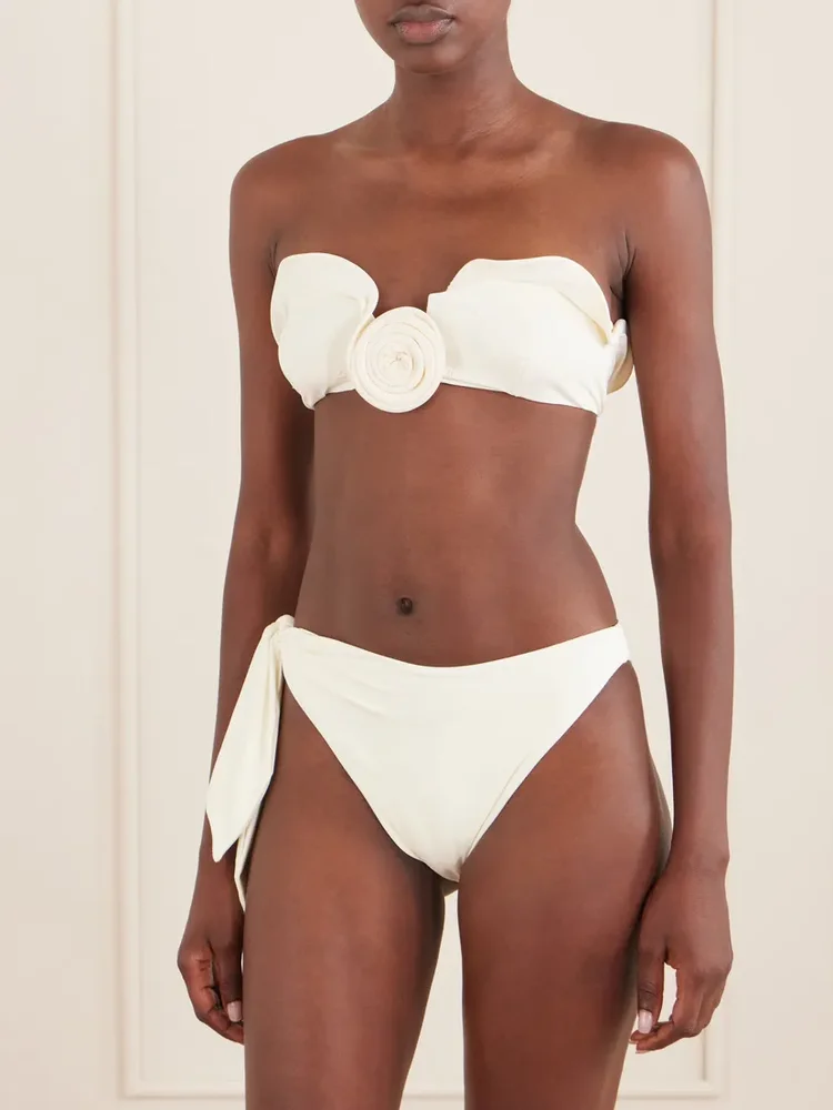 Stretch-jersey bikini briefs