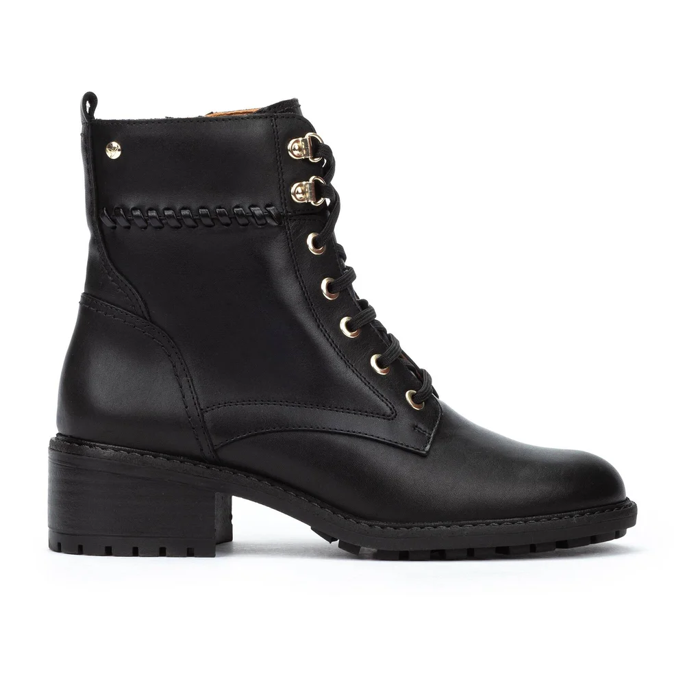 Medina Lace-Up Ankle Boots