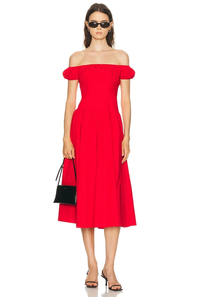 Augusta Drop Waist Maxi Dress
