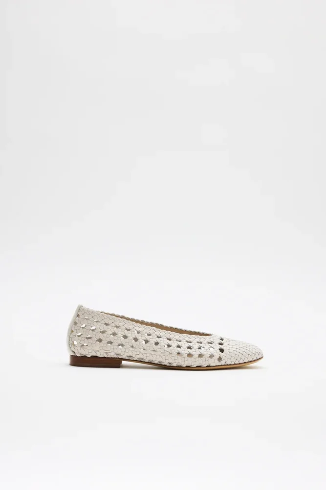 Marlia Leather Pumps - Cream
